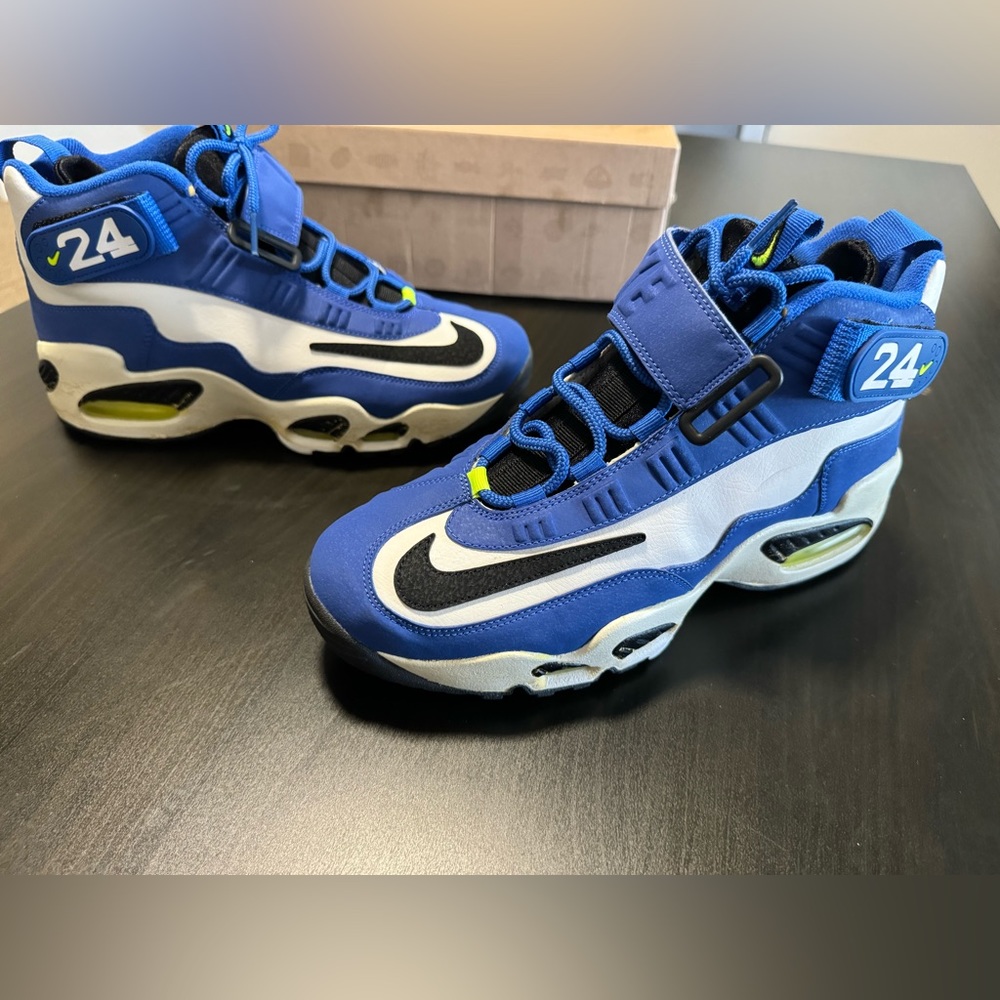 RARE 2009 Nike Air Griffey Max 1  Varsity Royal Volt size 8.5